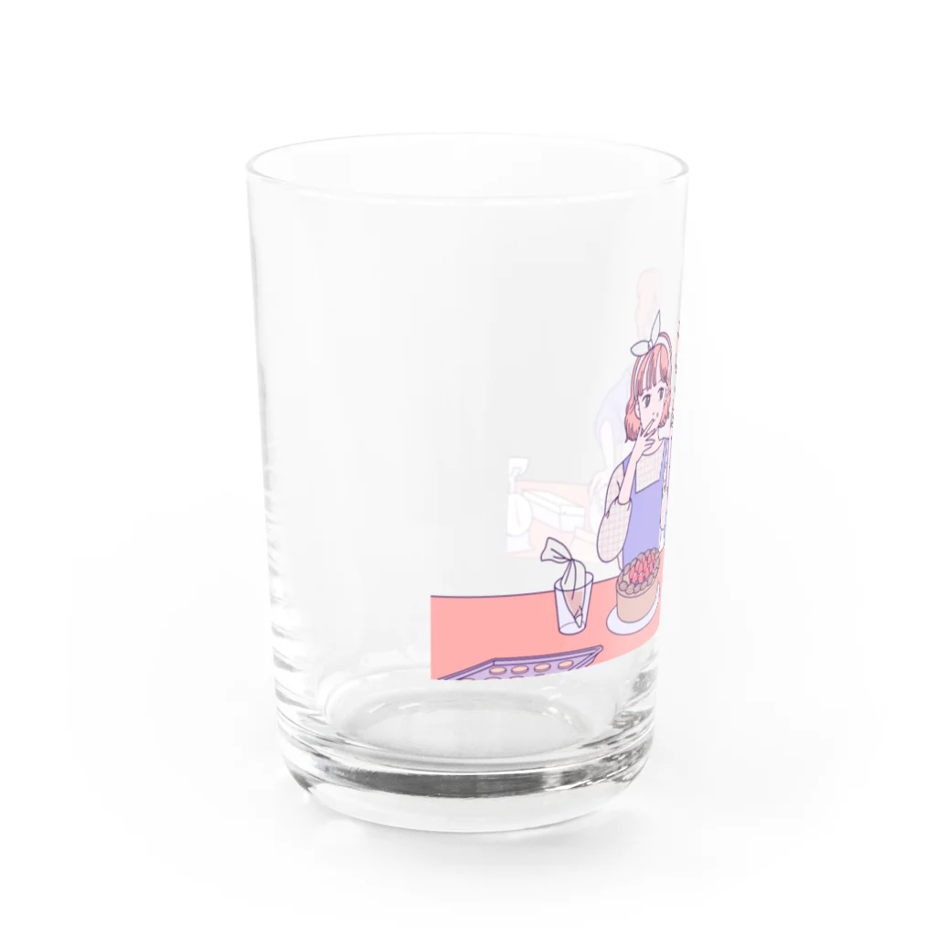 レズっ娘クラブのchoco cream Water Glass :left
