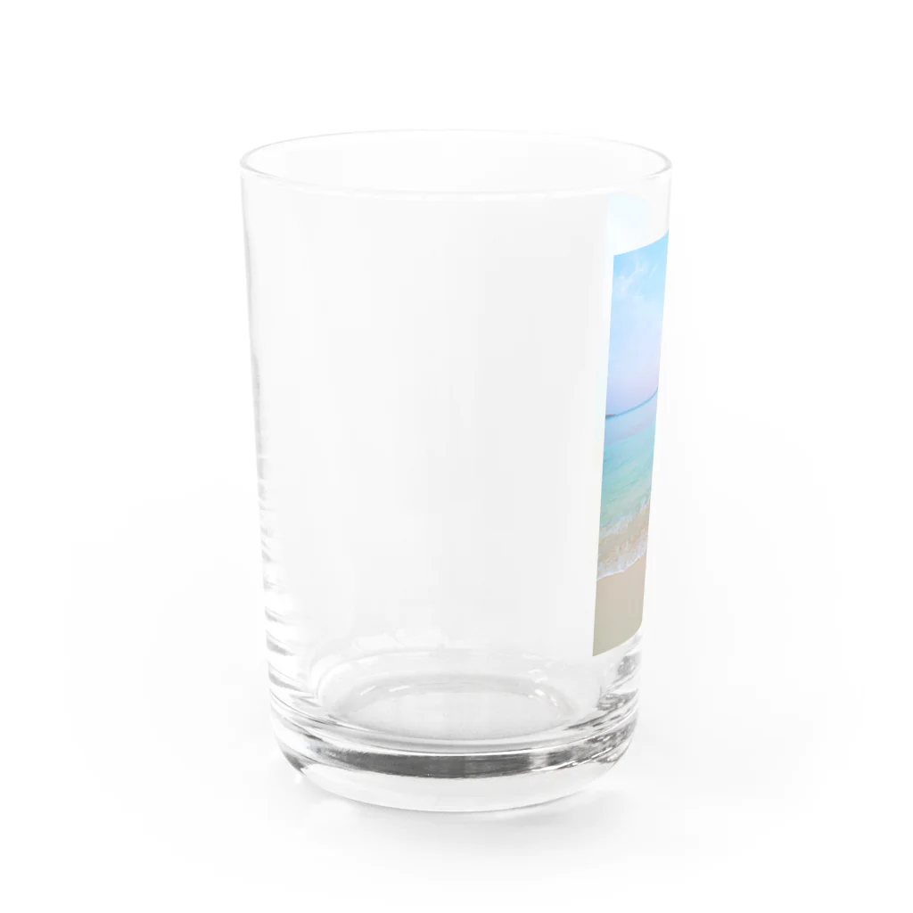 竜の工房・翔 -SUZURI SHOP-のさざなみの歌 Water Glass :left