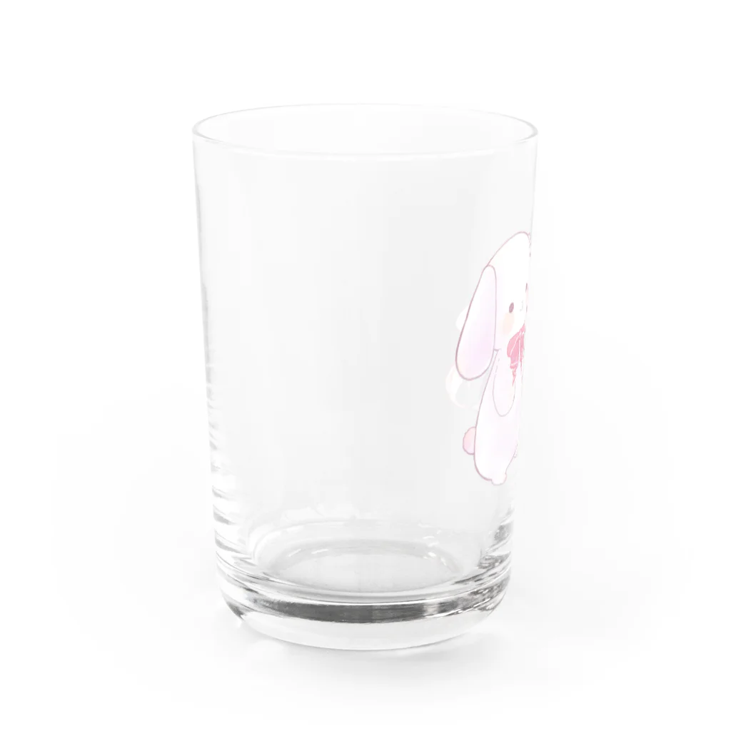 桃雛なの🎀✨@新人Vtuberのうさちゃんといっしょ！ Water Glass :left