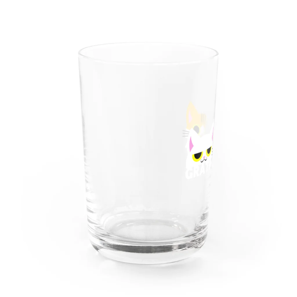 暗蔵喫茶Killer饅頭のぐらどり Water Glass :left