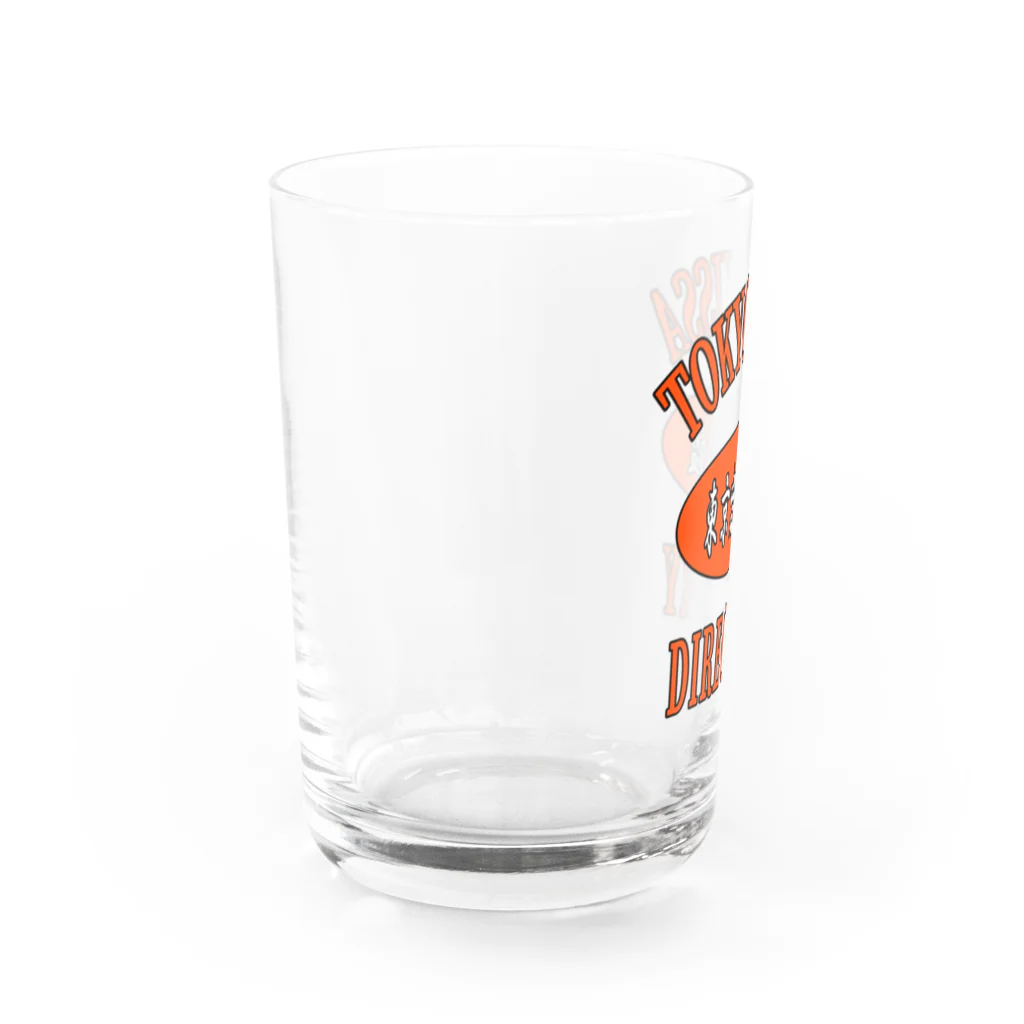 東京喫茶名鑑の【完売】東京喫茶名鑑 カレッジグラス オレンジ Water Glass :left