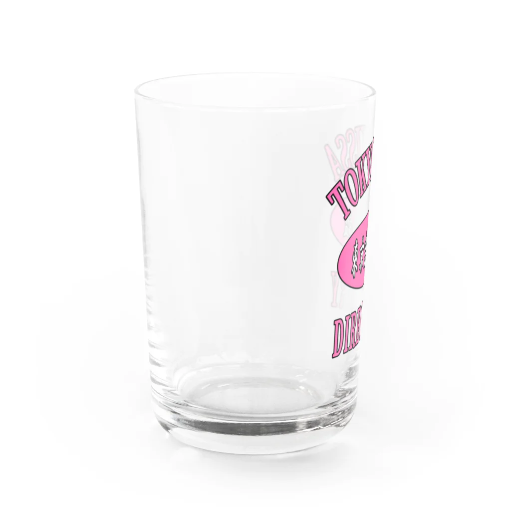 東京喫茶名鑑の【完売】東京喫茶名鑑 カレッジグラス ピンク Water Glass :left