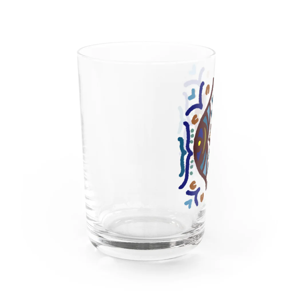 気ままに創作　よろず堂の文様 Water Glass :left