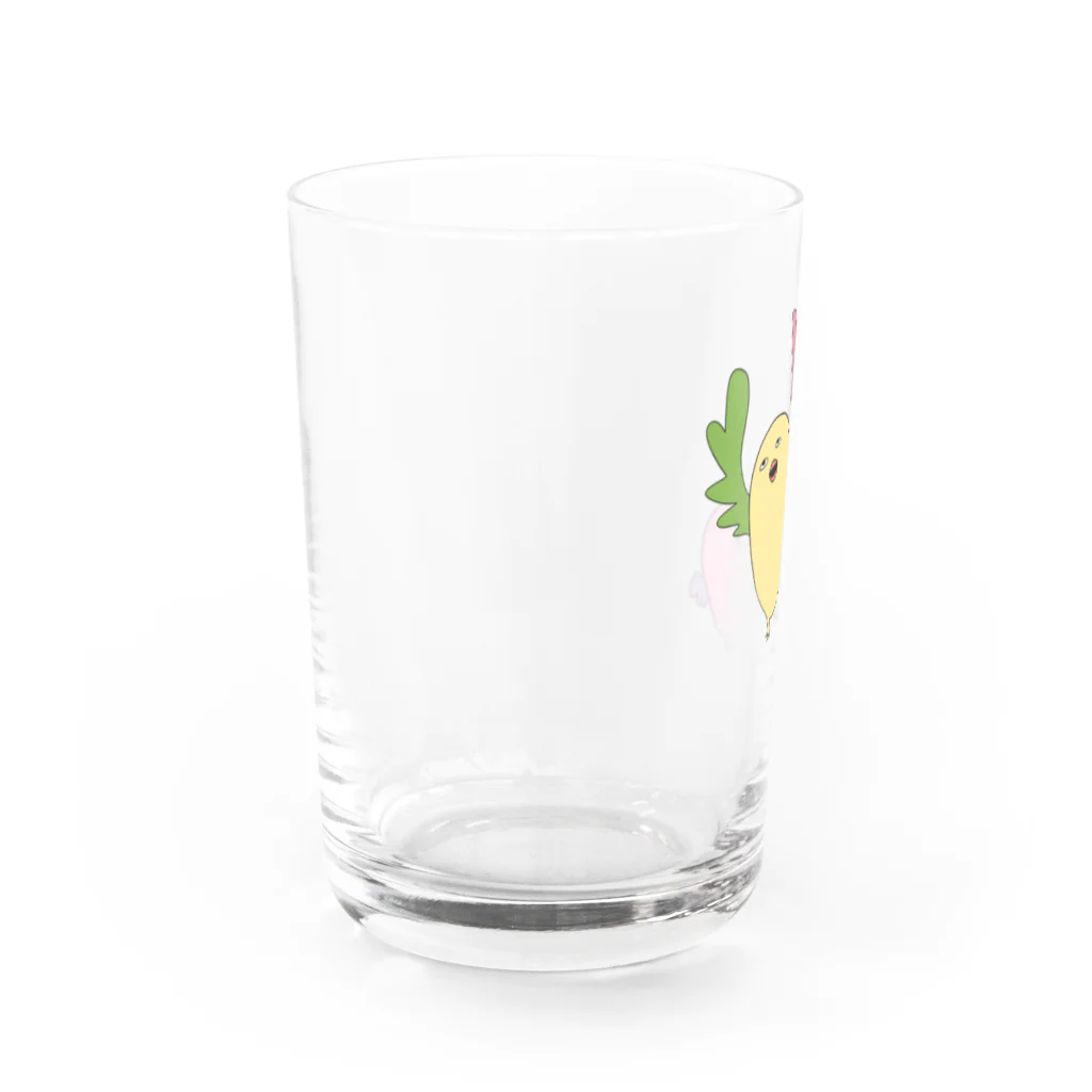 ヤキトリハウスのとびたいとり Water Glass :left