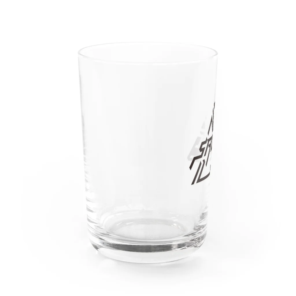 SAUL ロゴグッズ売り場のSAUL kuro Water Glass :left