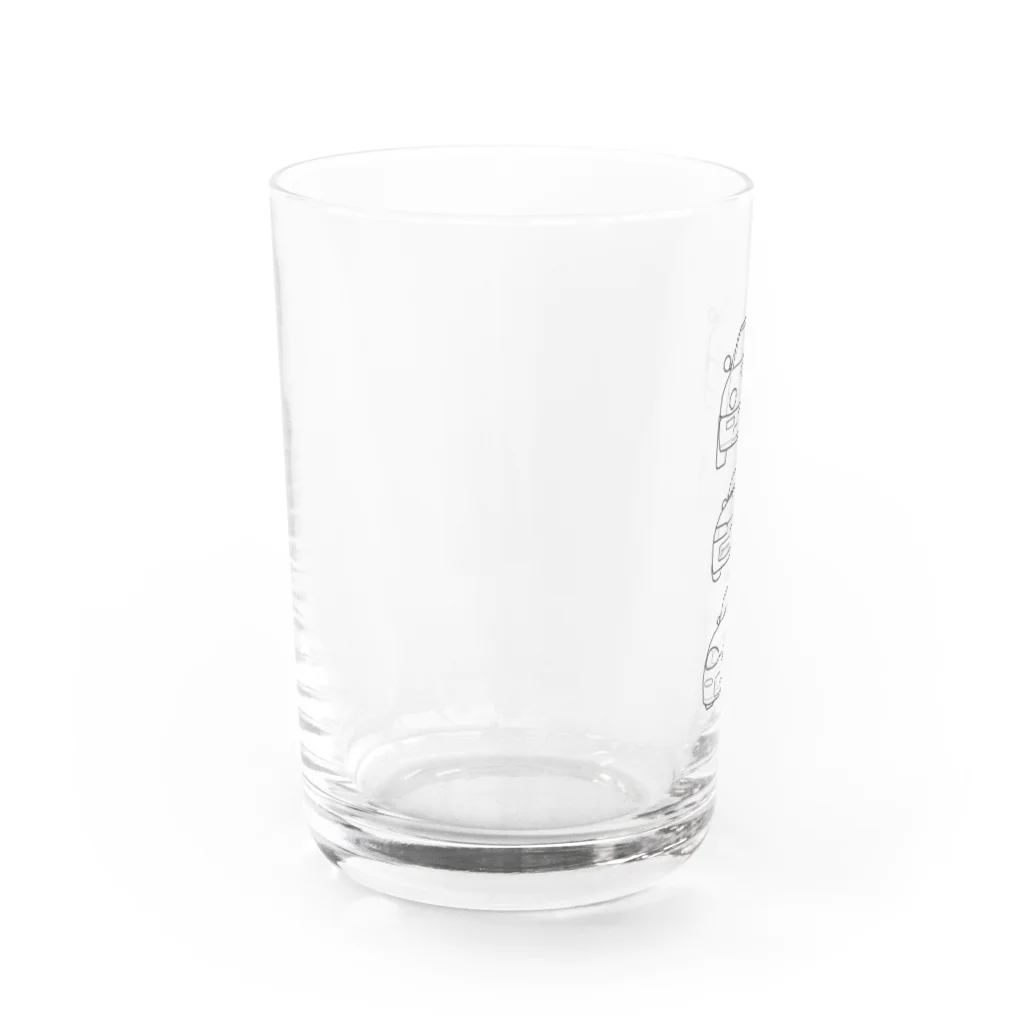 eMu*りおのA.B.C  K-car Water Glass :left