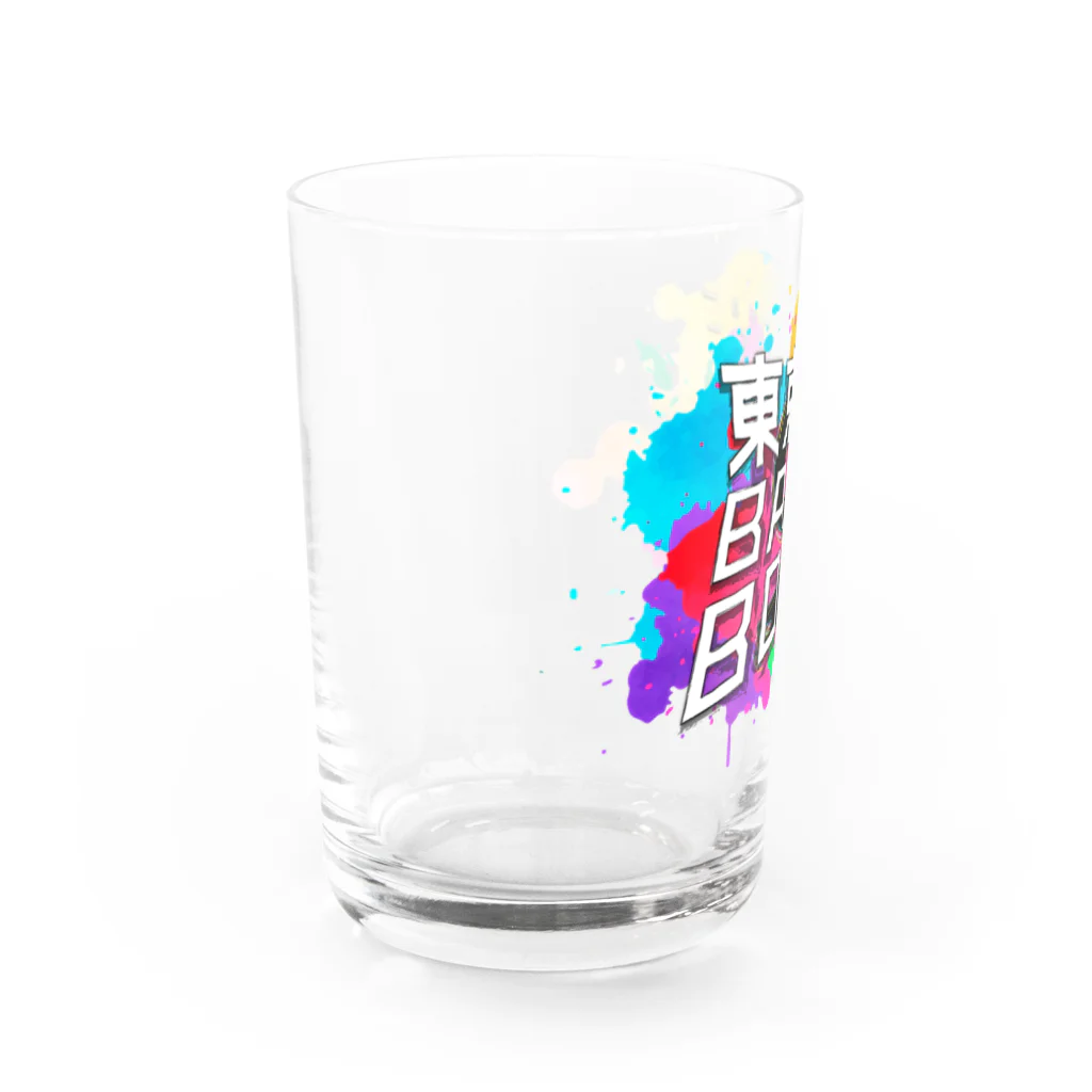 東京BABYBOYS9 公式ショップの東京BB9 ロゴグラス Water Glass :left