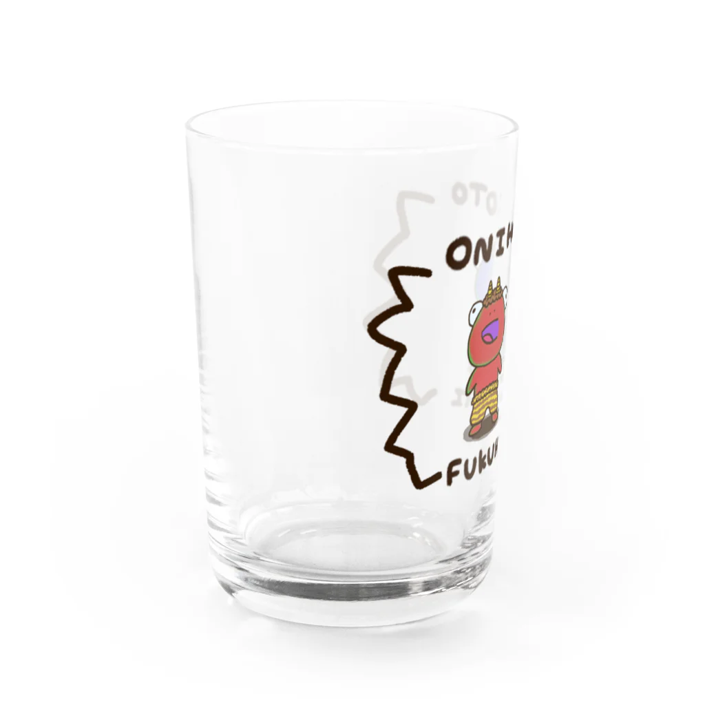 しとらすみいのかえるくん。せつぶん Water Glass :left