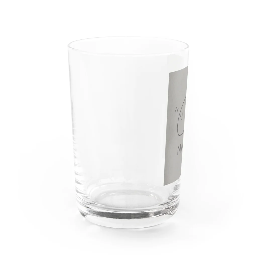 しろの脱力虫 Water Glass :left