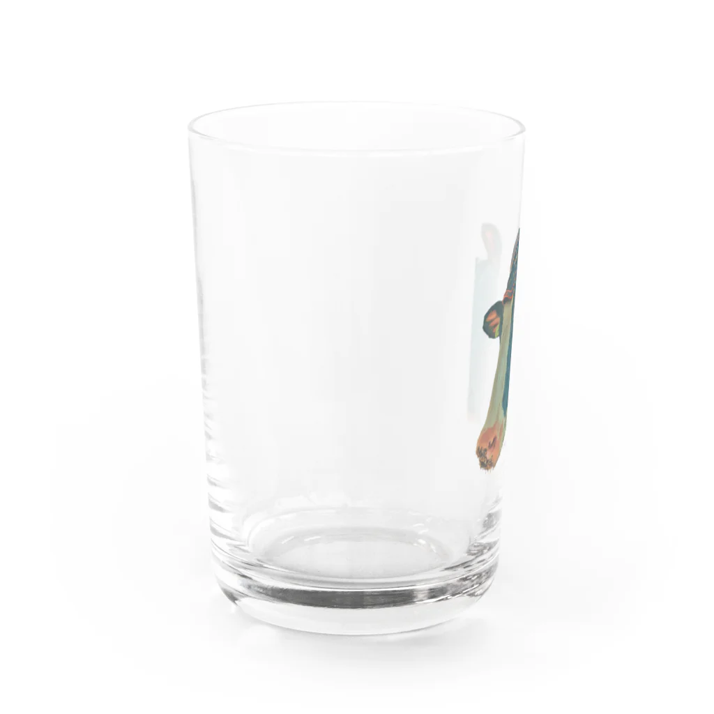 もみのきの私、カワハギ。 Water Glass :left