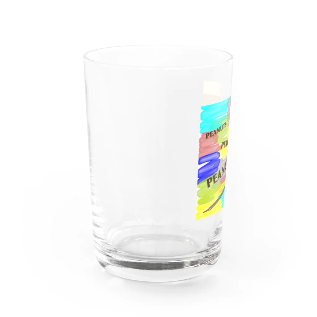 PEANUTSのぴーなっつぴーなっつぴーなっつ Water Glass :left