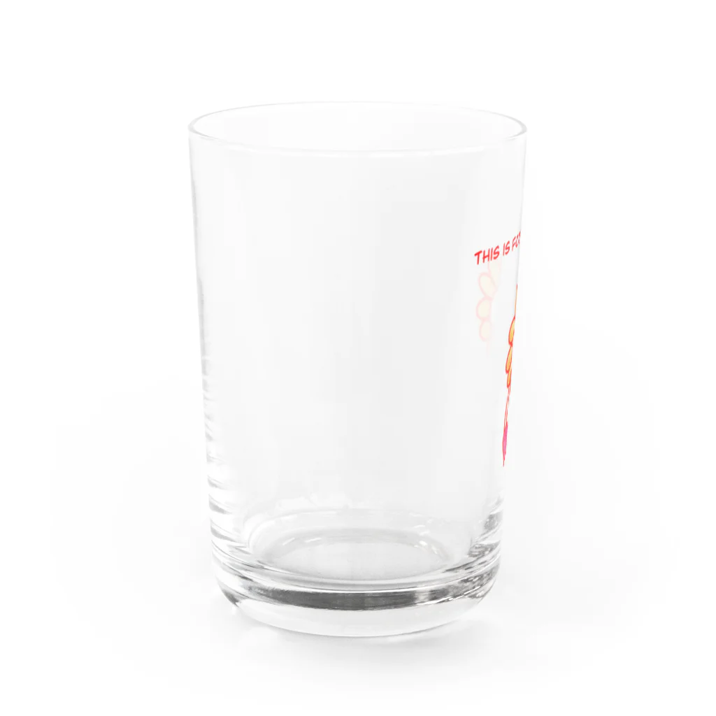 さわやかな小部屋のあい、これどうぞ Water Glass :left