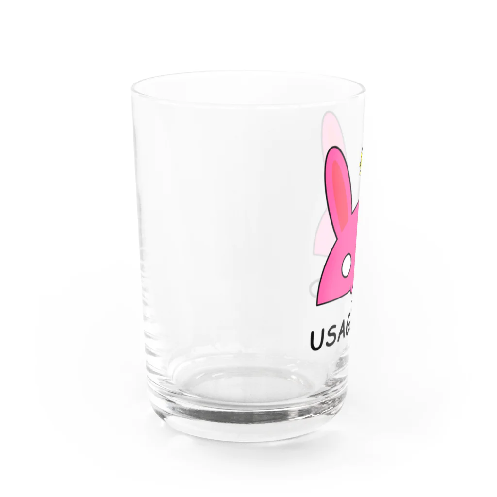 しる猫☆ミ雑貨店のウサギロイド Water Glass :left
