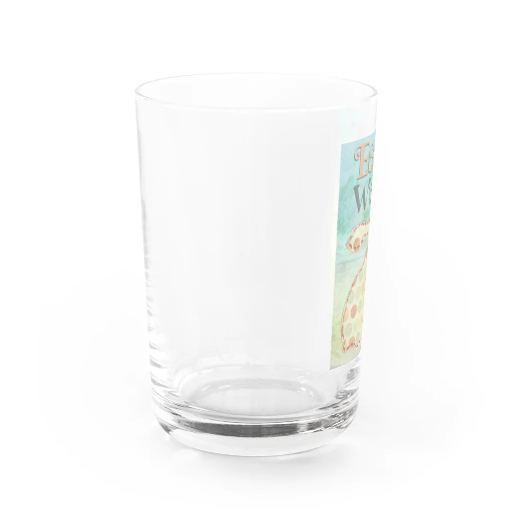 うさぎ×３のうさぎさん Water Glass :left