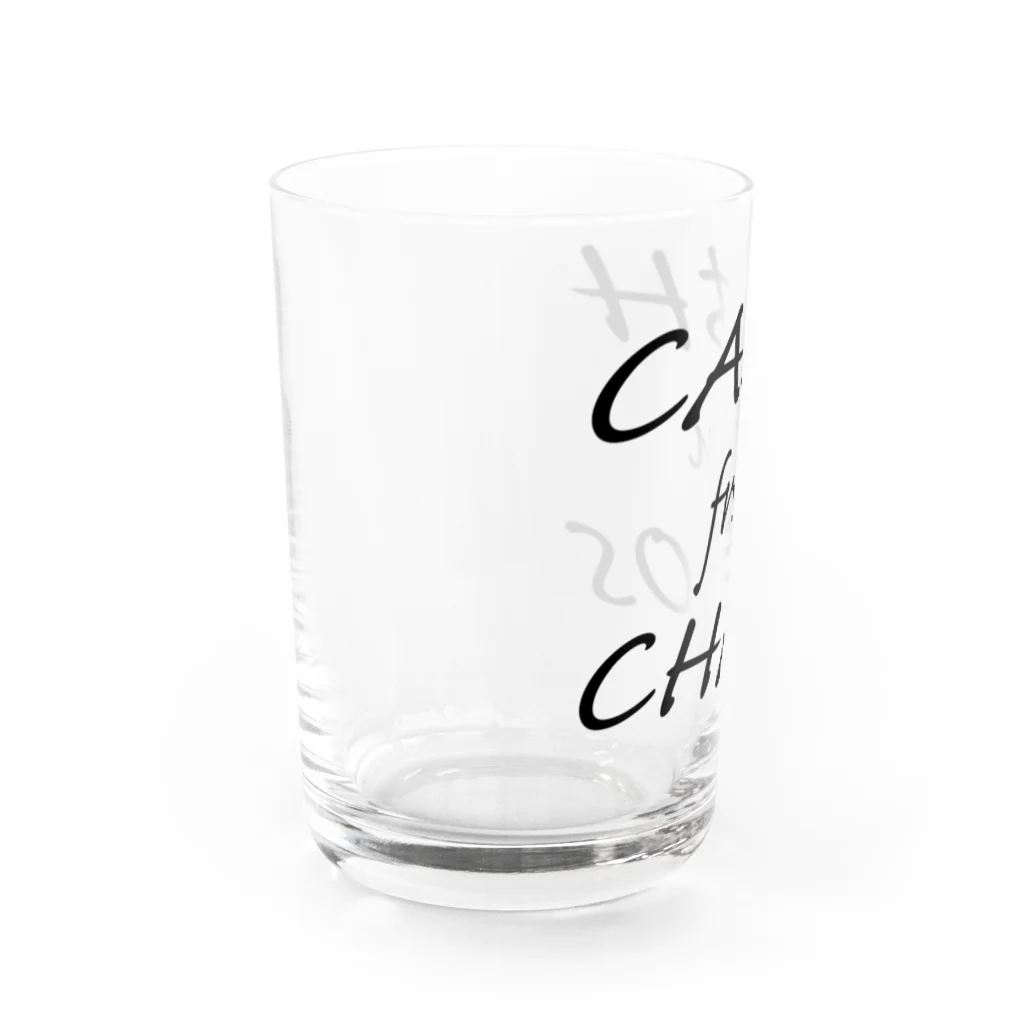 Generousのcash from chaos Water Glass :left