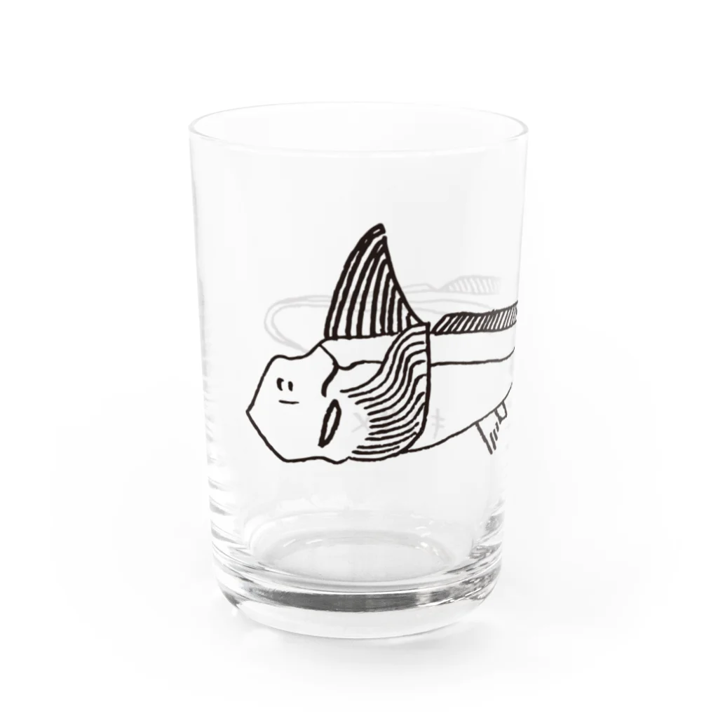 hacoのギンザメグッズ Water Glass :left