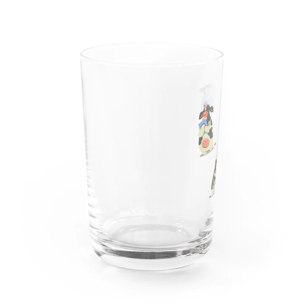 tomoruyの病院内のうしさん Water Glass :left