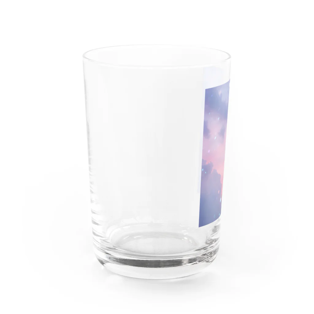 さくらんぼの空 Water Glass :left