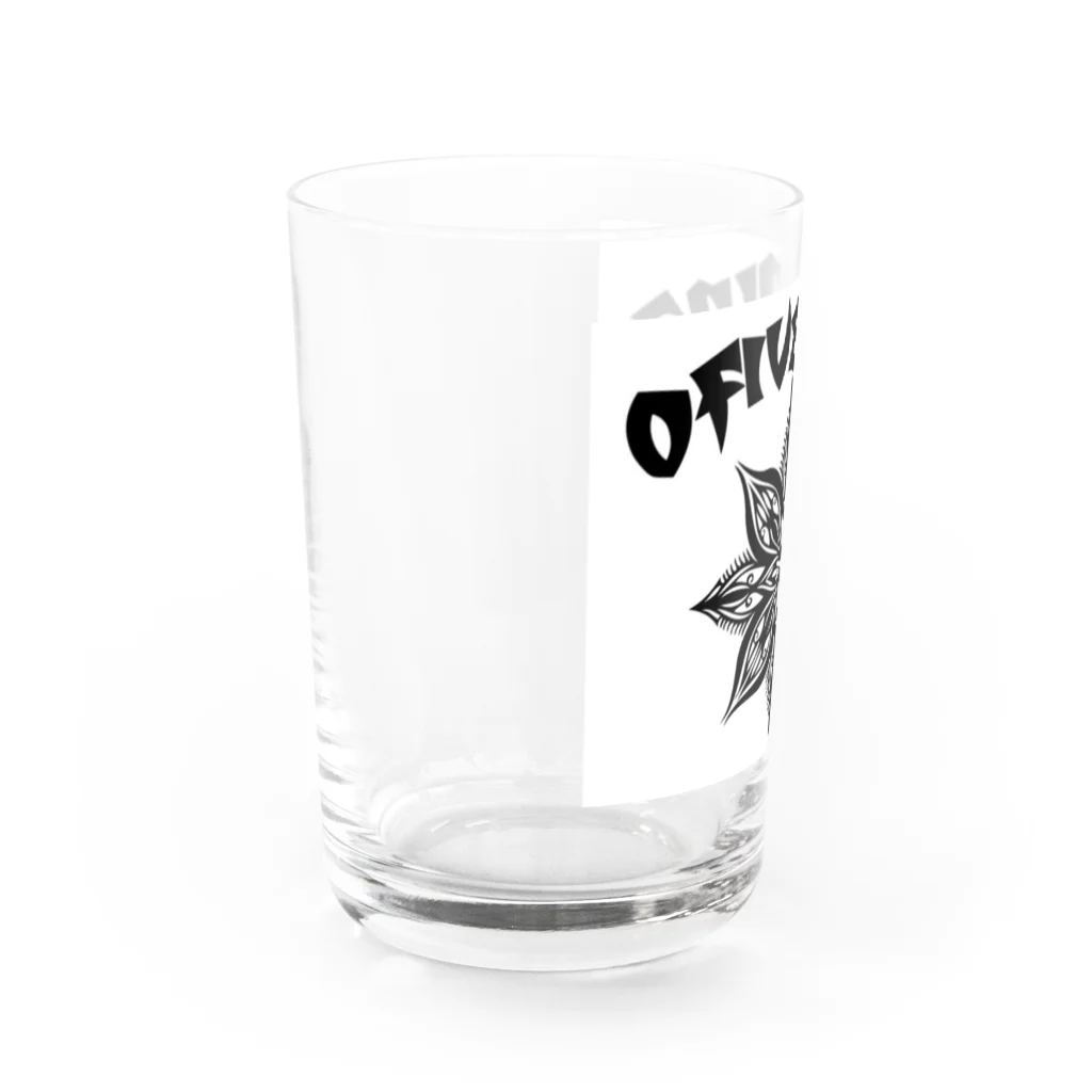 OFIVENINE のワンポイントロゴ Water Glass :left