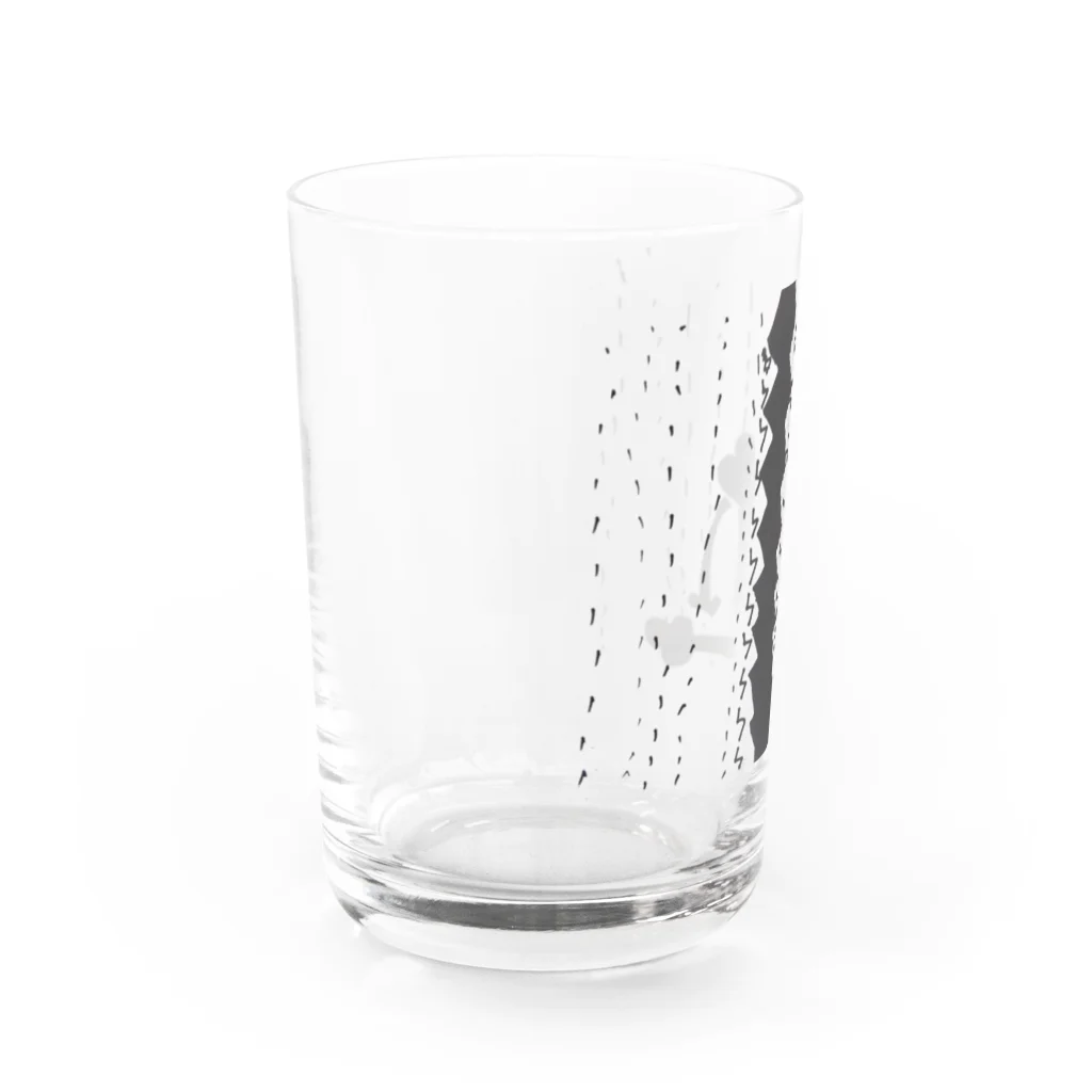 Shujiのカミナリ⚡ゴロゴロ Water Glass :left