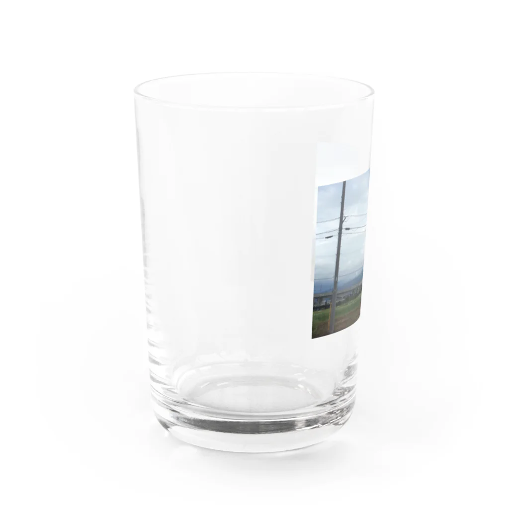 西狗（サイガウ）の妙高市の景色 Water Glass :left