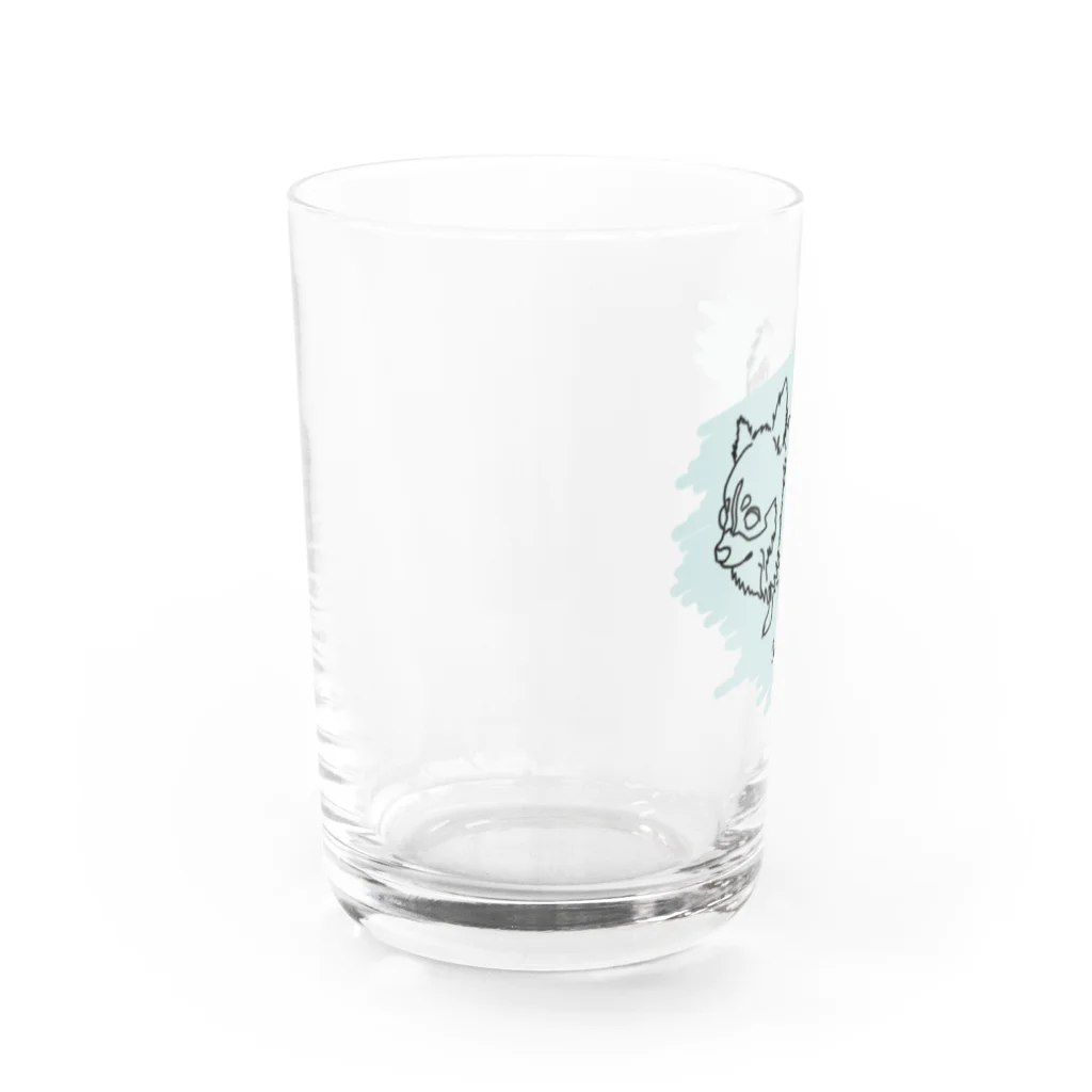 うららおもて堂のチワワールド Water Glass :left