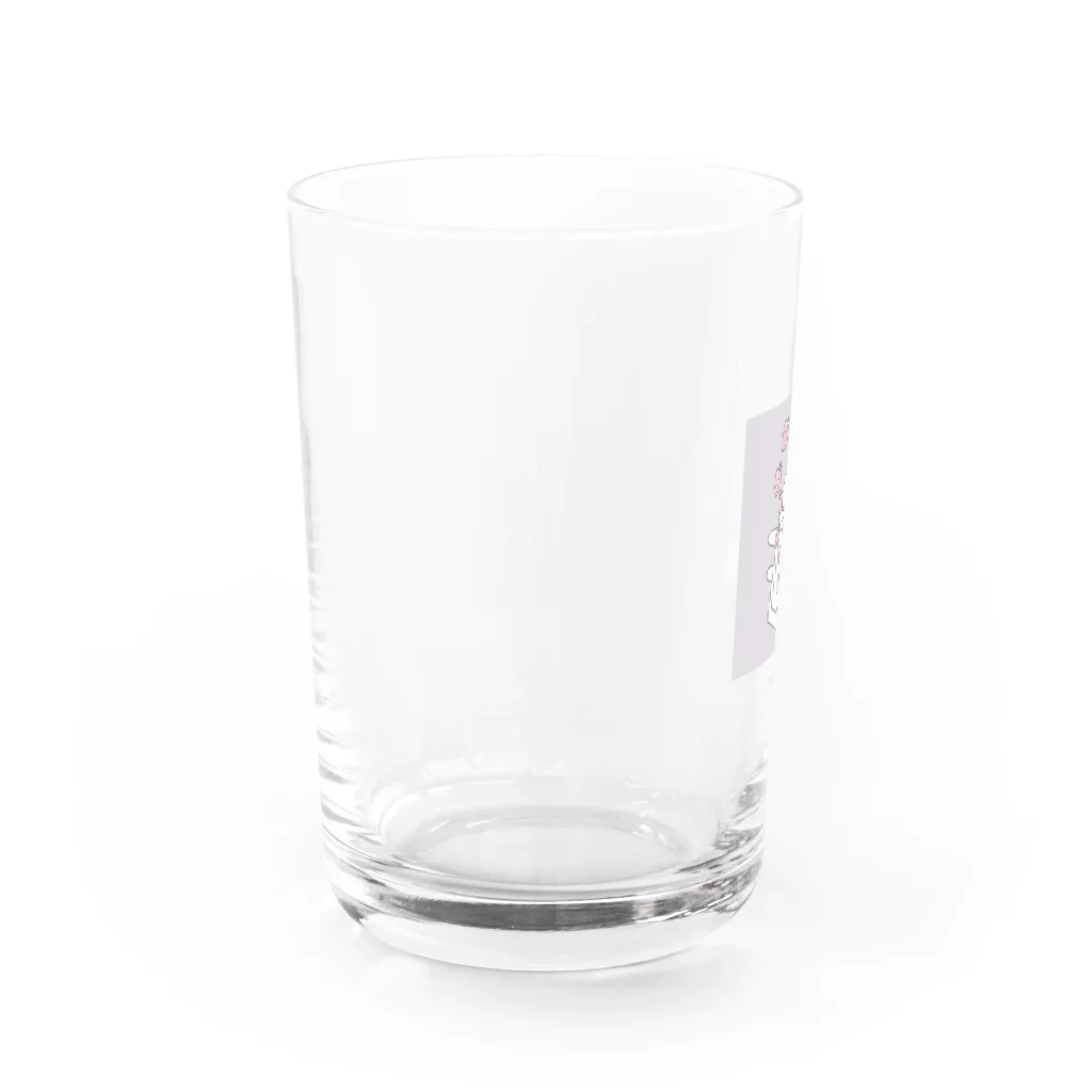 省エネちゃんのあふれるいちご Water Glass :left