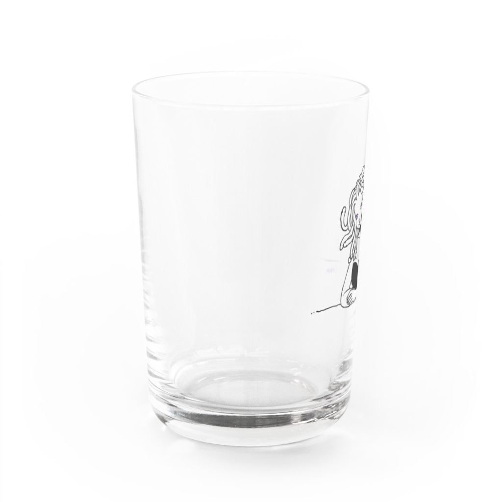 Coba.のメデューサ Water Glass :left