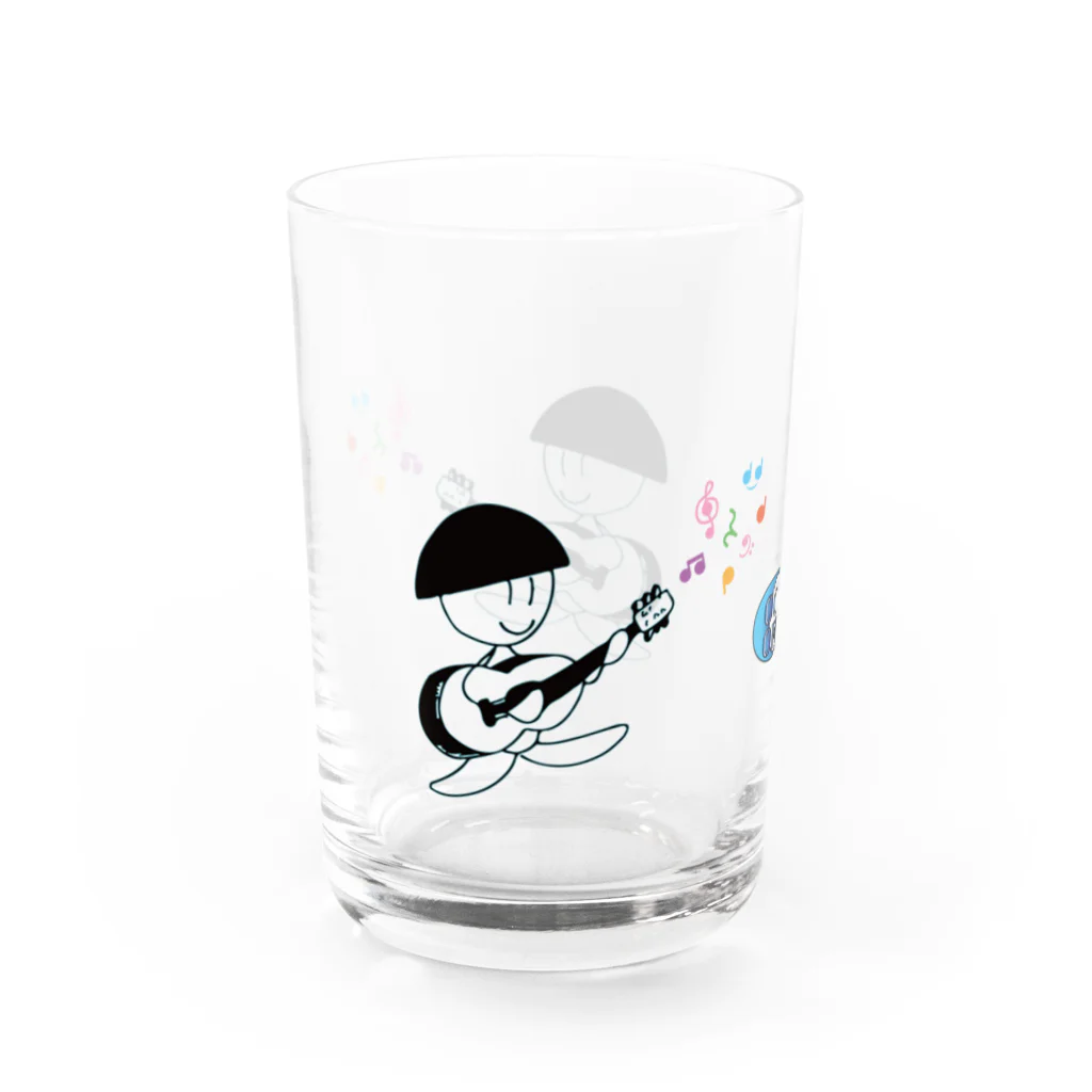 OCEAN OFFICEのギタークボちゃんグラス Water Glass :left