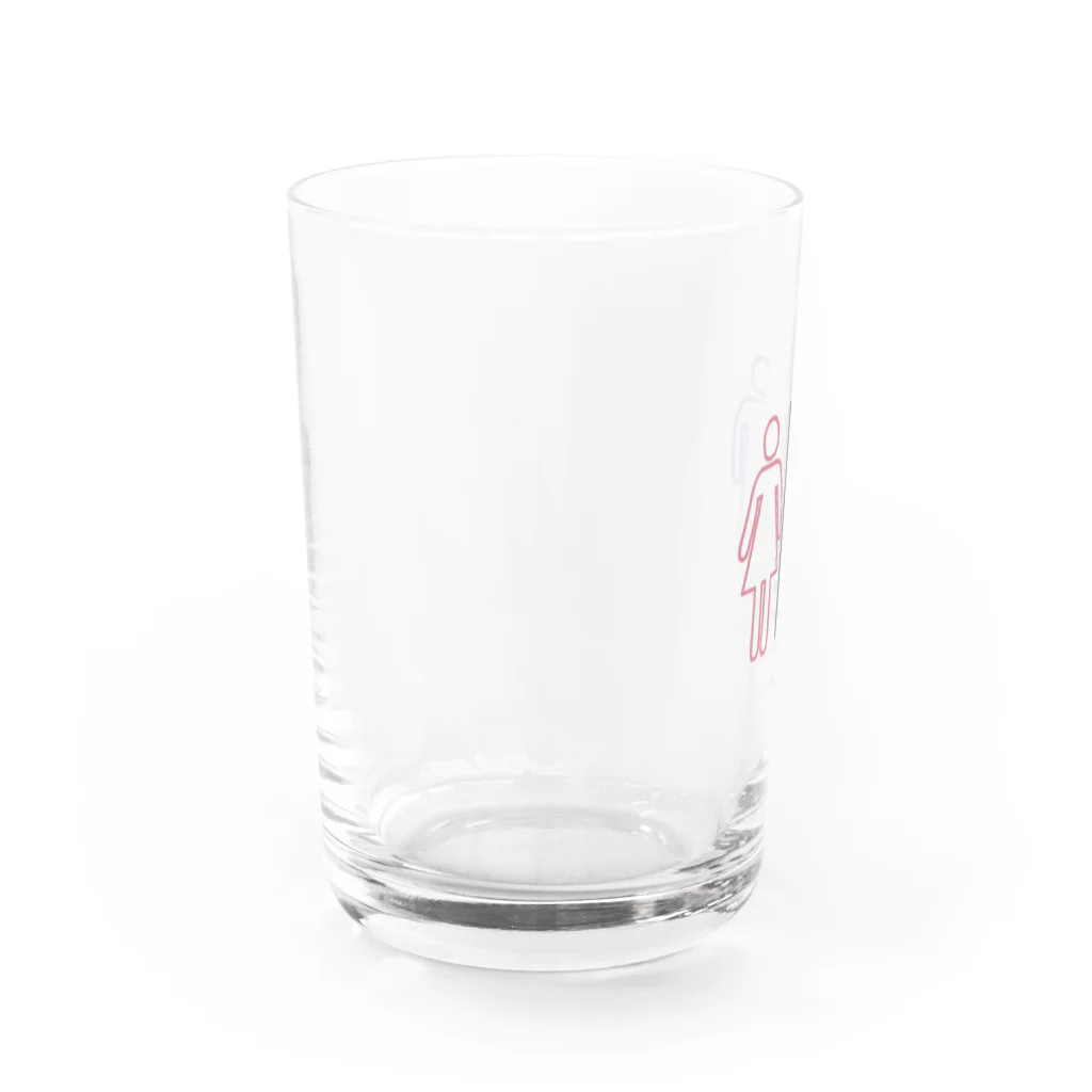 suuu.kのトイレ。 Water Glass :left