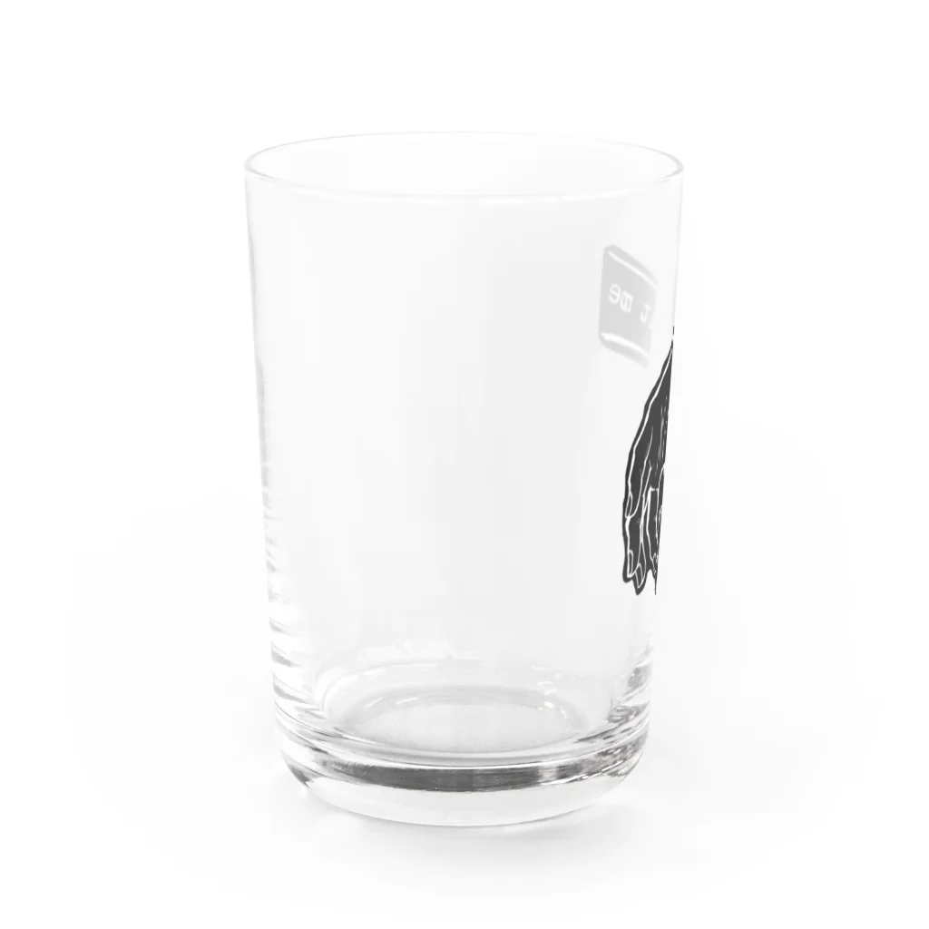 Annoyingのめしあがれ Water Glass :left