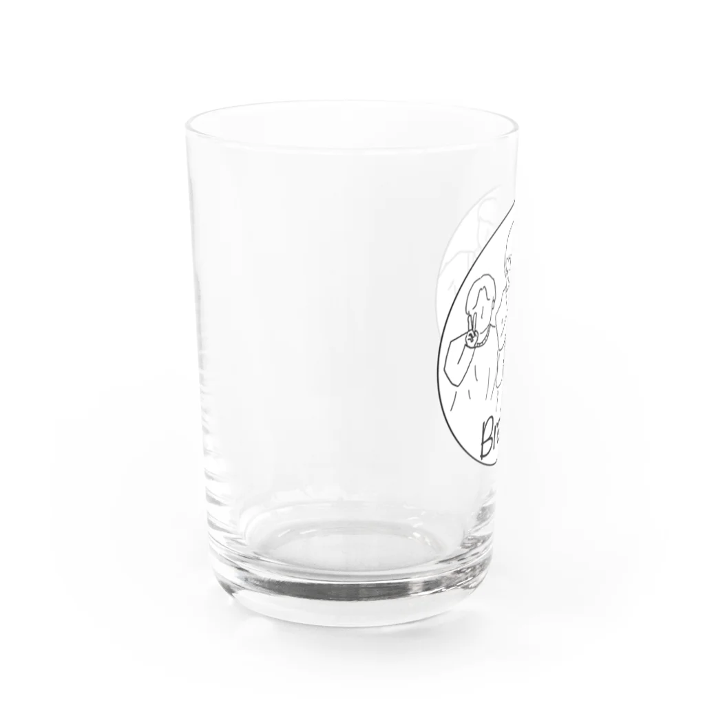 Kigurumi-ozisanのブレ三人衆 Water Glass :left