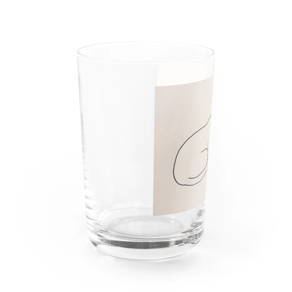 なかお まりこのふつうの猫 Water Glass :left