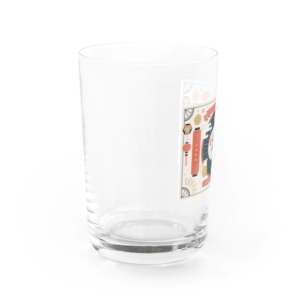 ピッチャーサワーのピッチャーサワー Water Glass :left