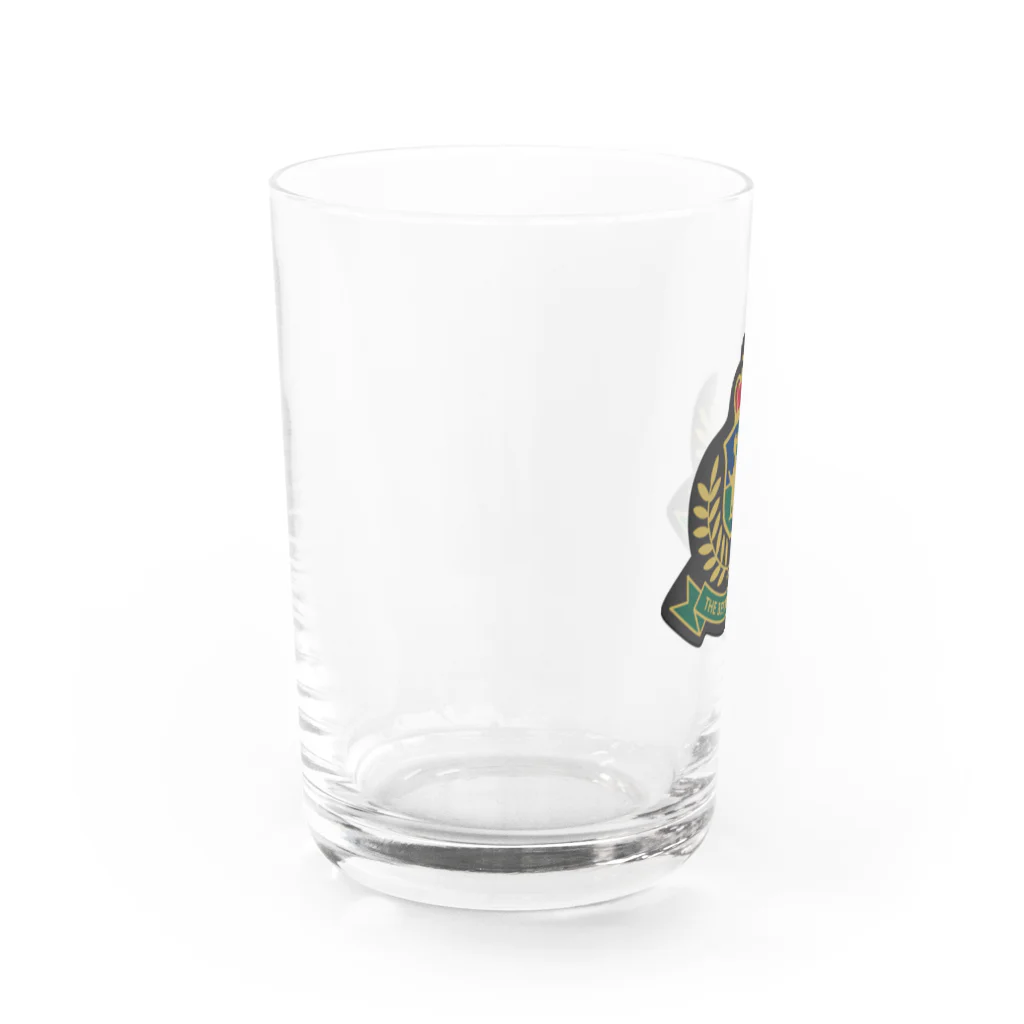 Leyna Leaのスクールワッペン風エンブレム Water Glass :left