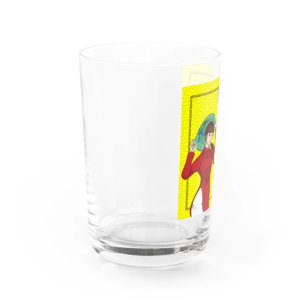 pon-shopのchuc mung nam moi Water Glass :left