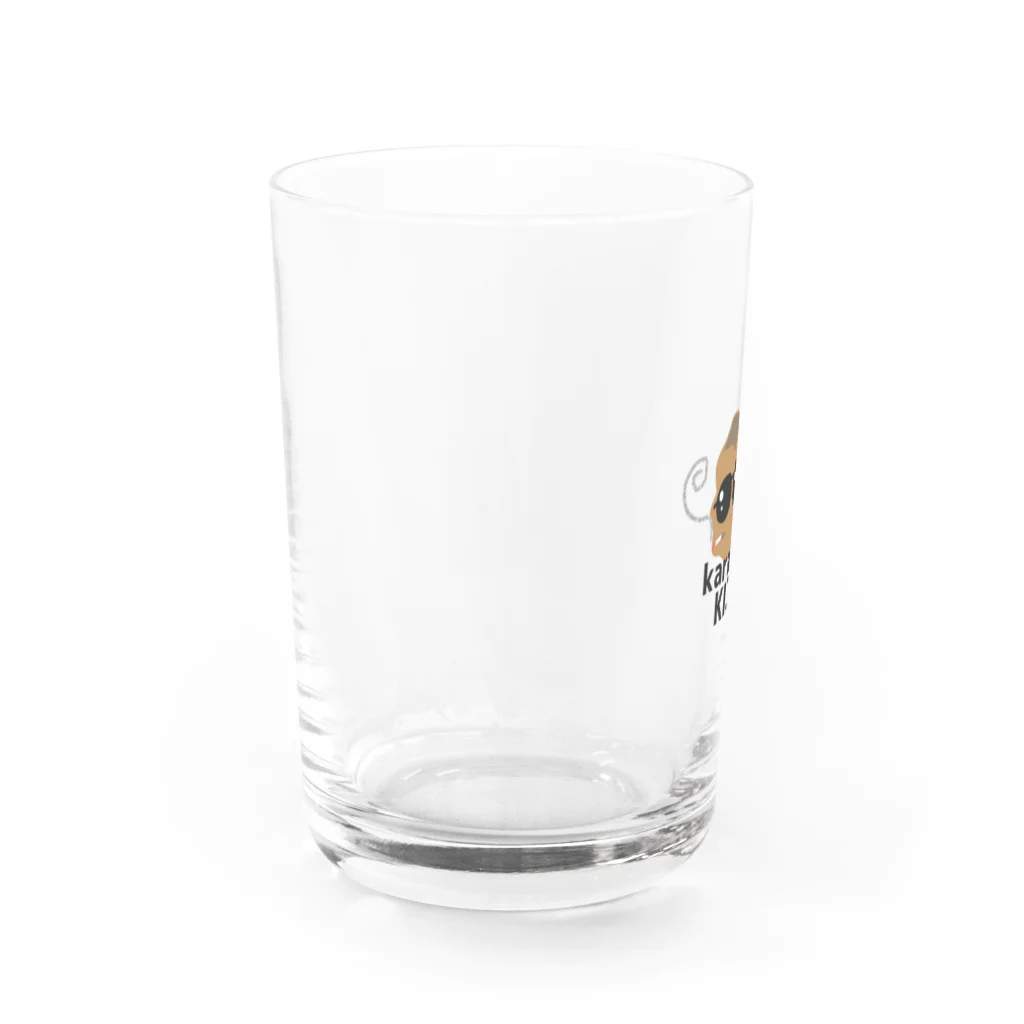 SIKINA Storeの唐揚げキッド Water Glass :left