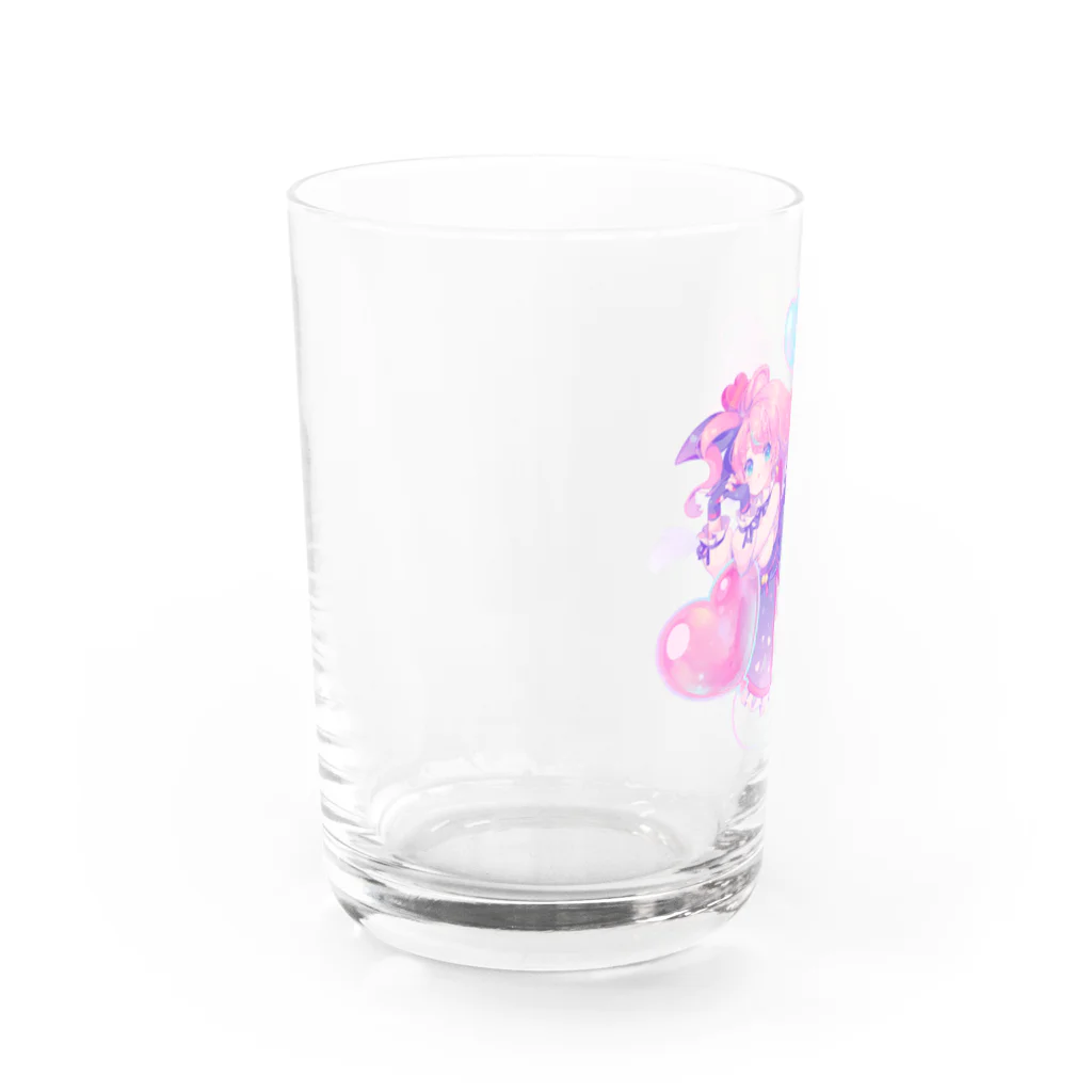 式部めぐりのバレンタイン Water Glass :left