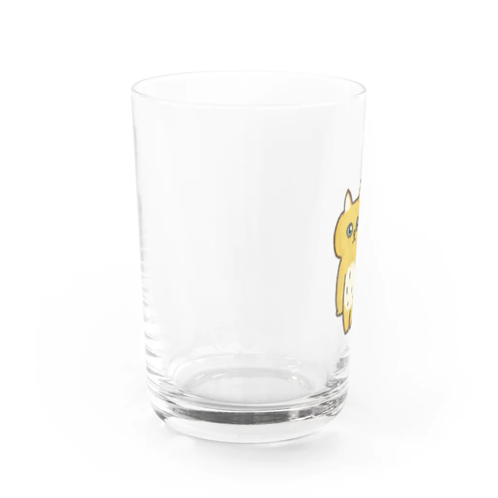 yuuhiのおみせのシュールなネコ Water Glass :left