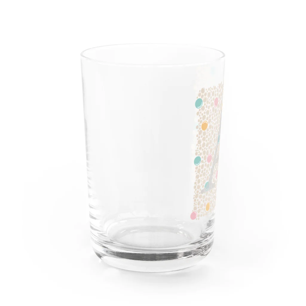 イロトリドリのイニシャルA Water Glass :left