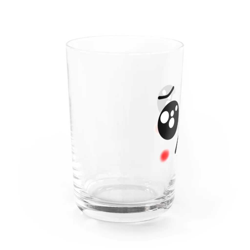 にじのははの困り顔ちゃん Water Glass :left