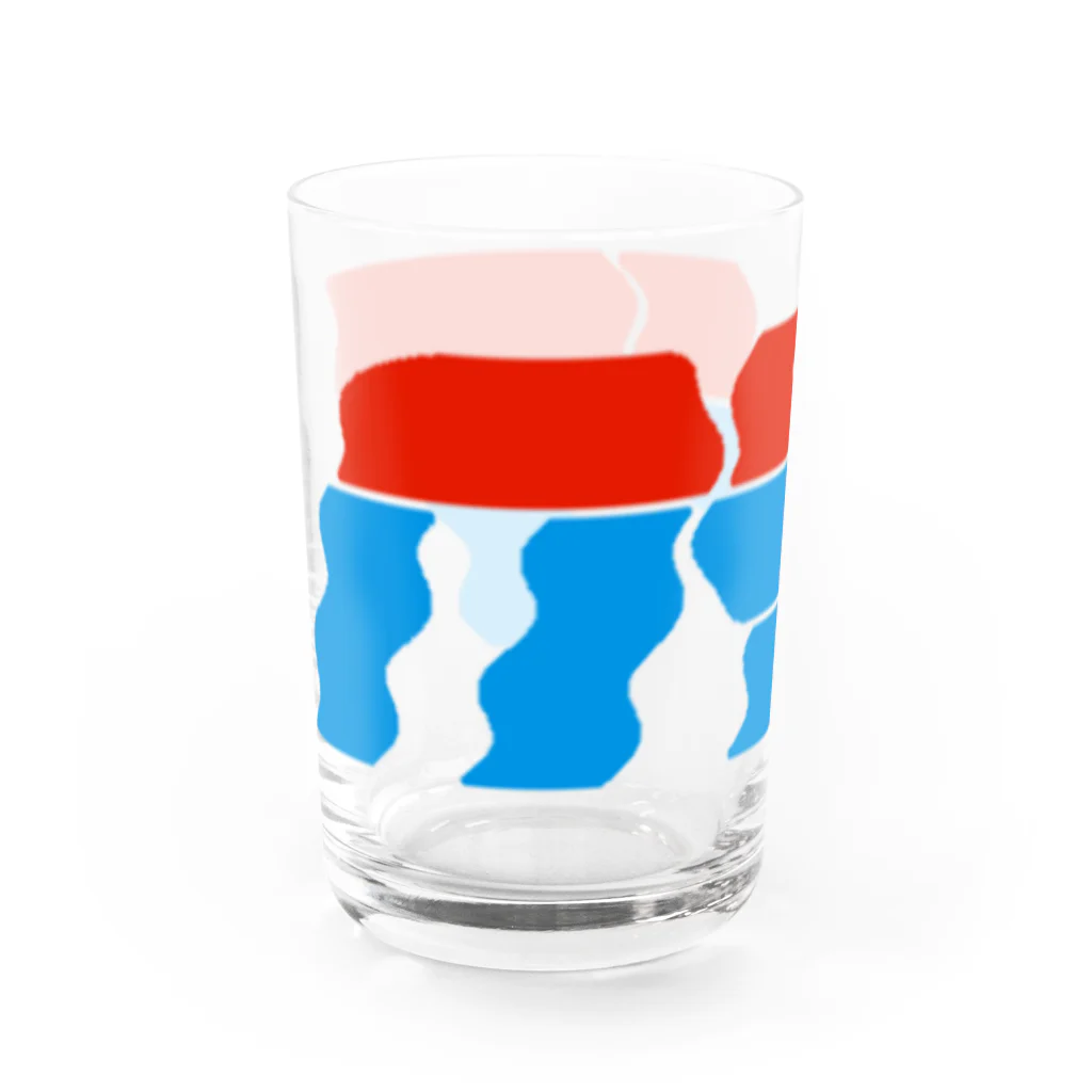 フィッシュのNYT 温泉チーム Water Glass :left