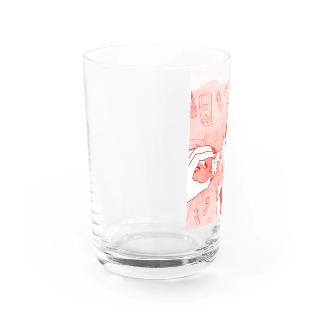 もももも桃もももももものアリクイボディーガード Water Glass :left