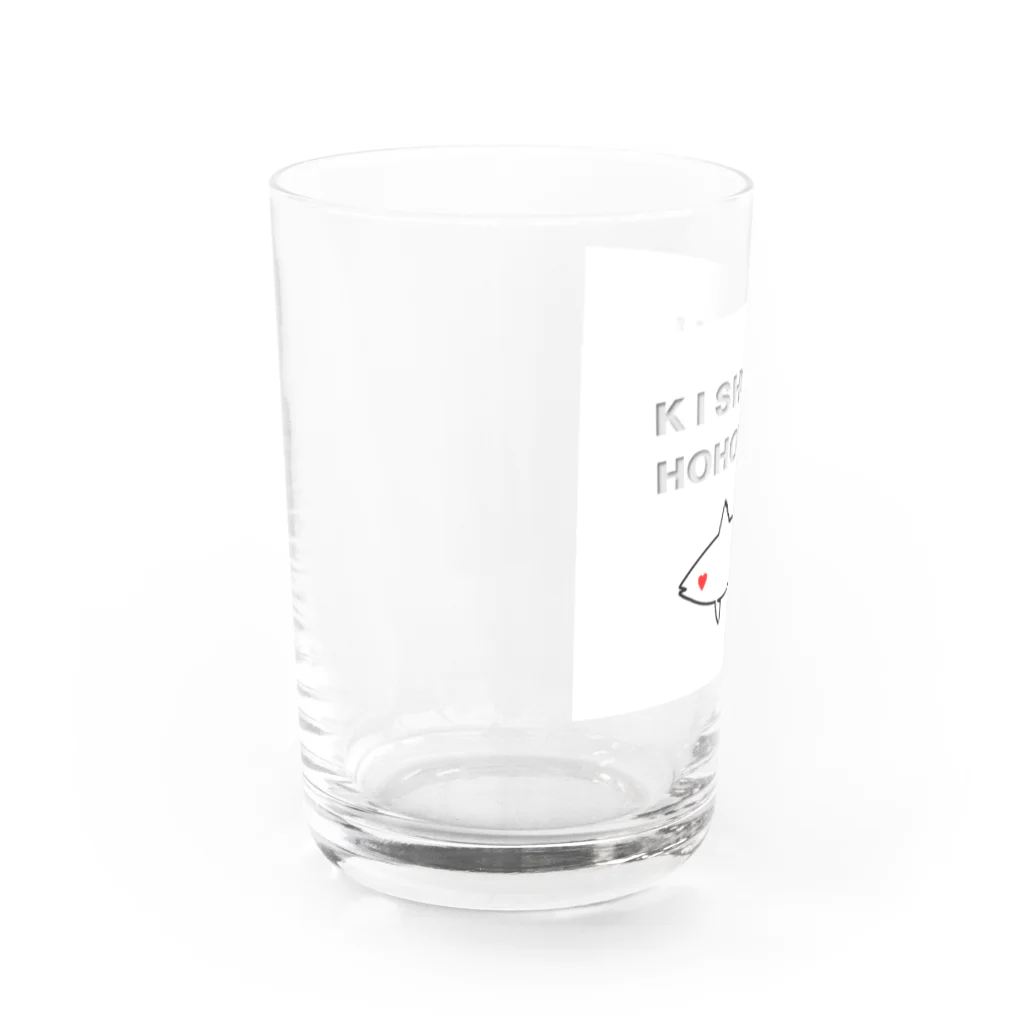 rita xAIデザインの希少部位ほほにく Water Glass :left