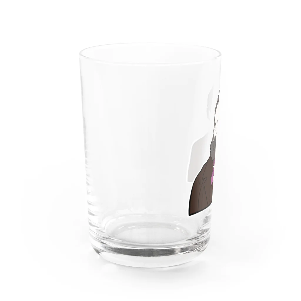 るなぱかさんのドボルジャーク先生 Water Glass :left