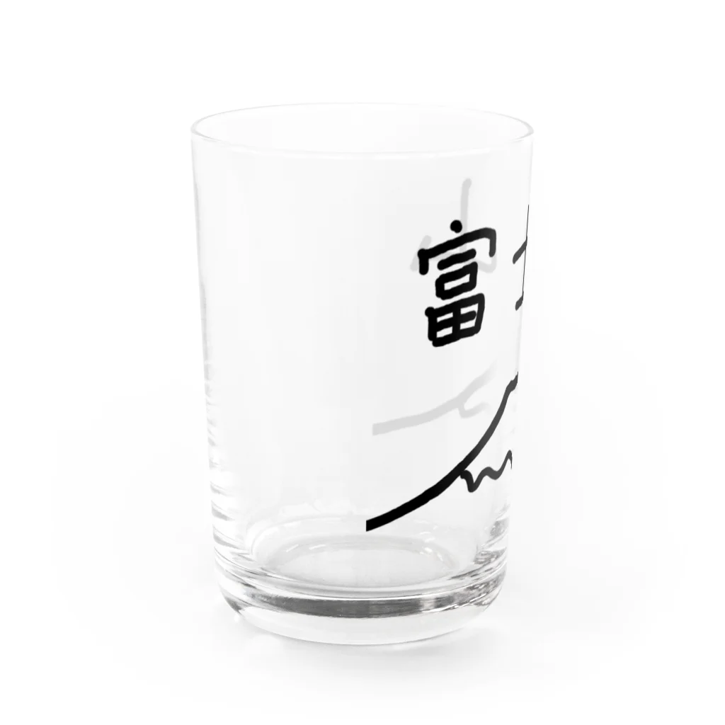 脂身通信Ｚの富士山 Water Glass :left