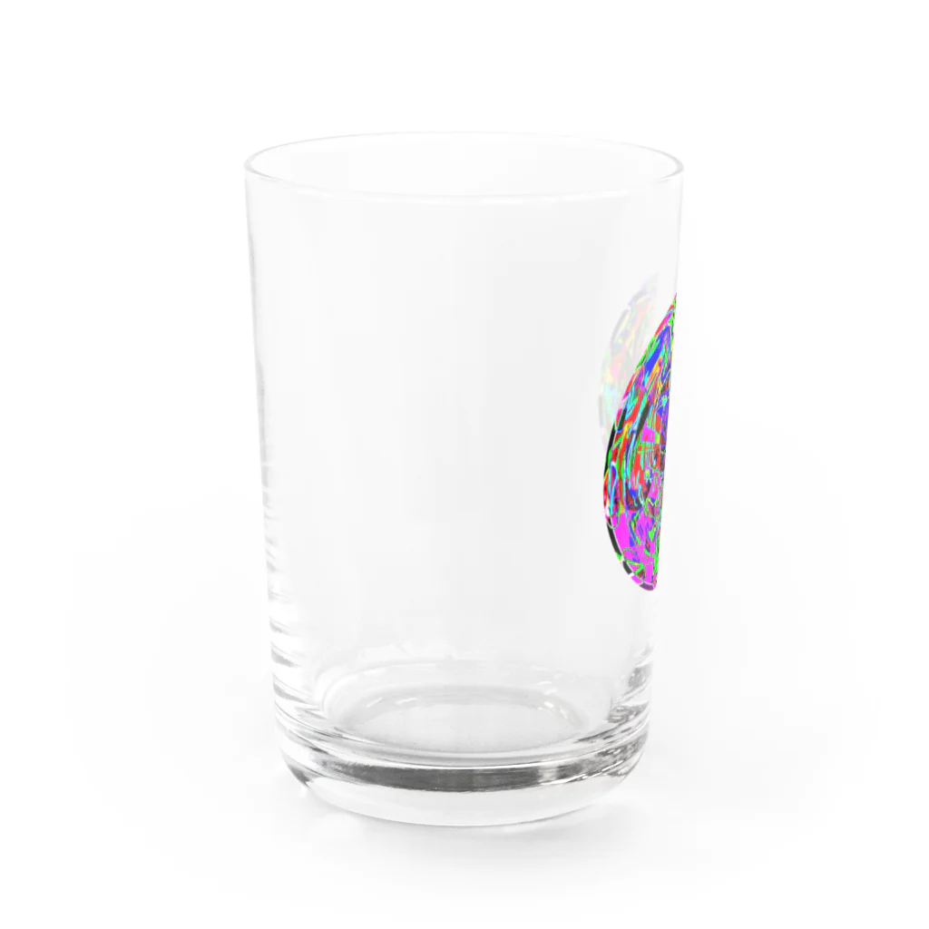 懺悔堂のパターン005:crazy sphere Water Glass :left