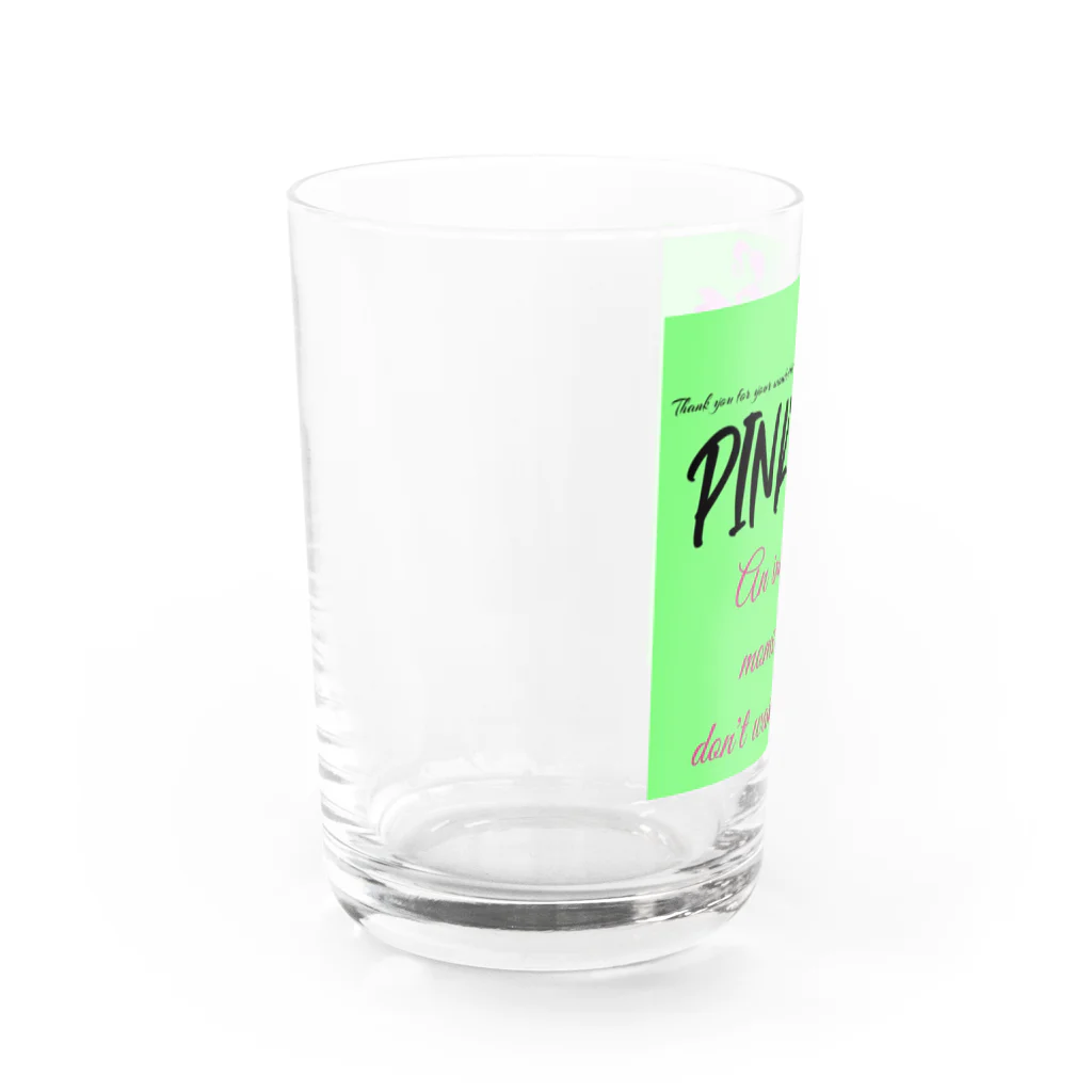 【Pink Rine】の【Pink Rine】オリジナル❣️ Water Glass :left