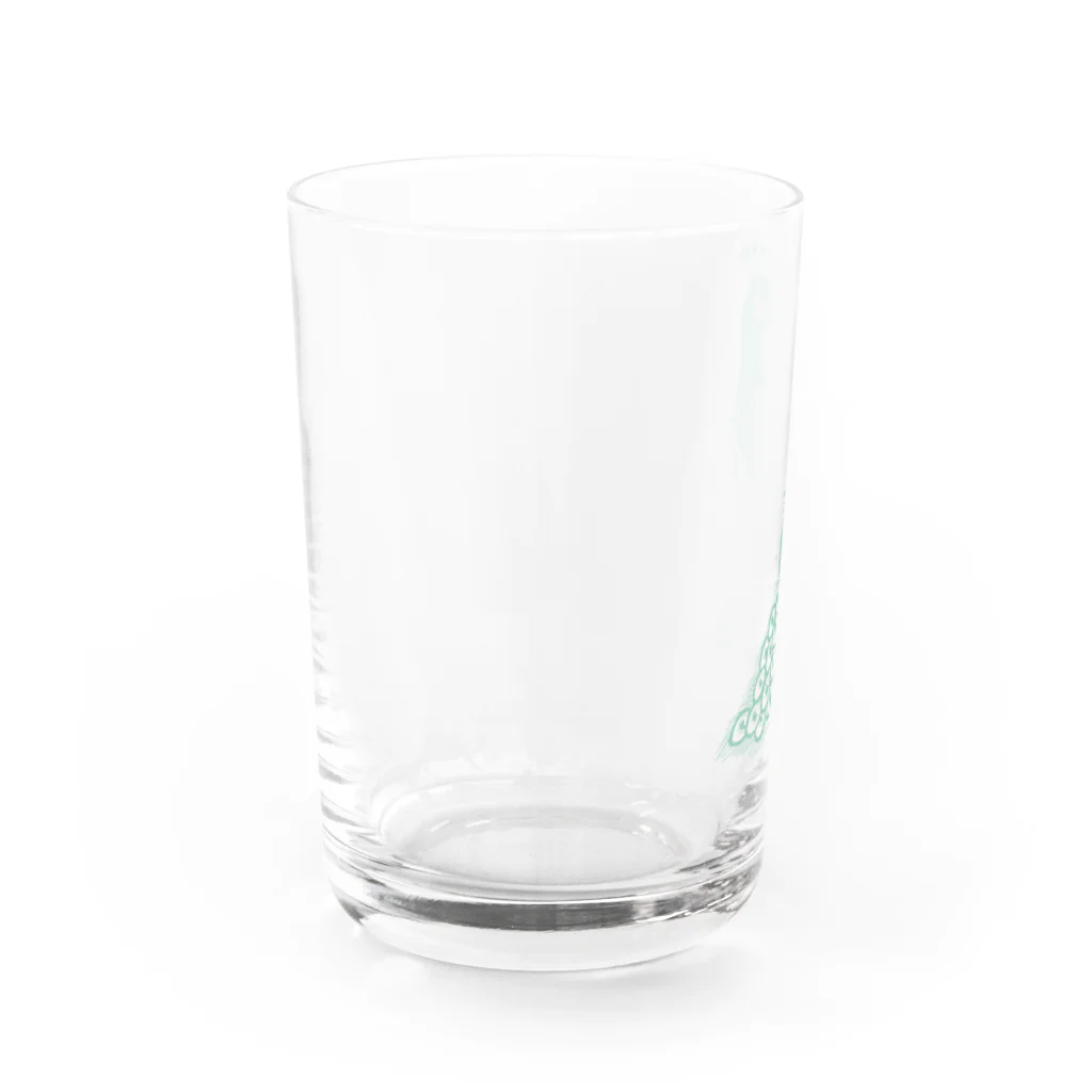 KANAT  LAMHITAの孔雀 Water Glass :left