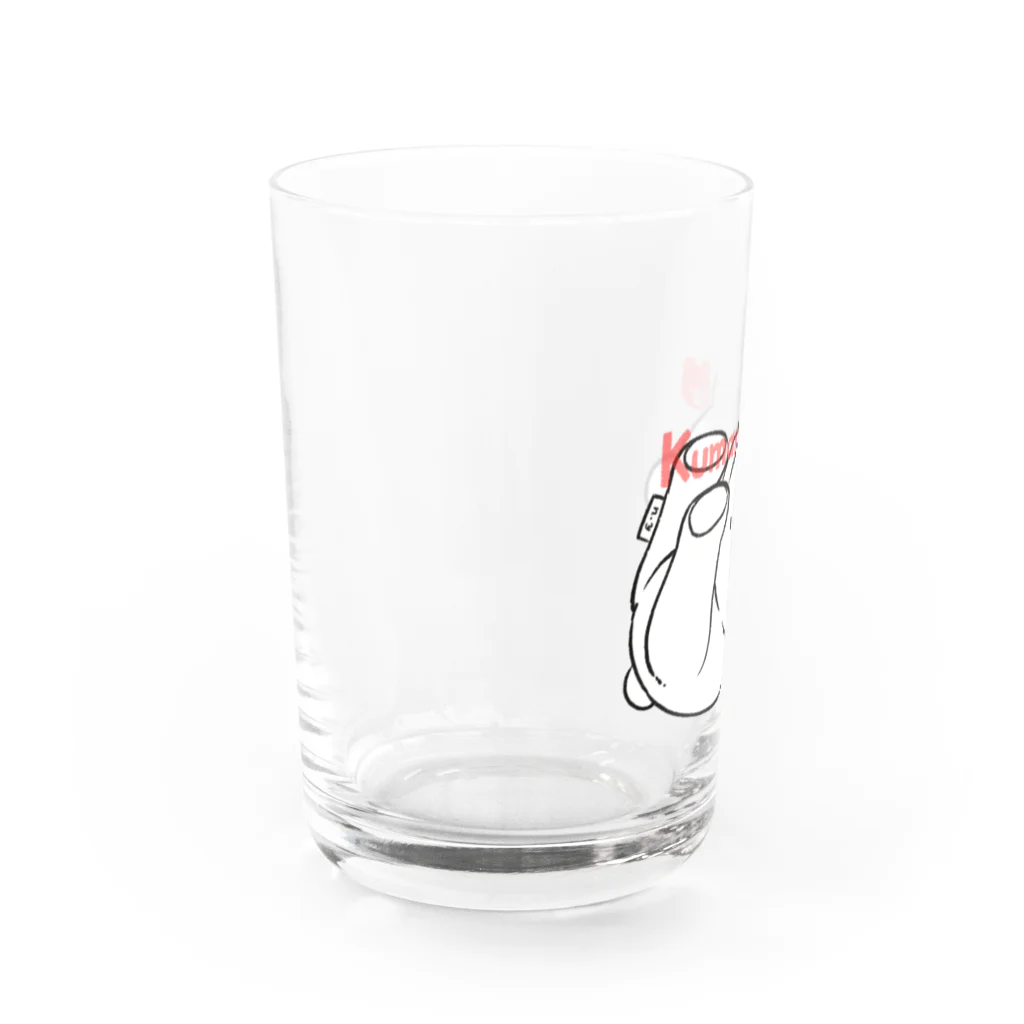 Nakano Yuiのくまちゃん買いました Water Glass :left